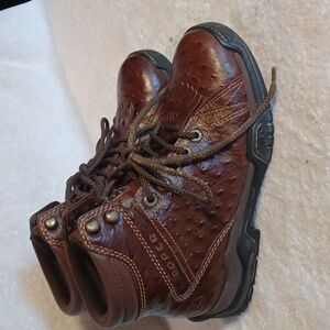 Roper boots brown leather boots men's size 7.5, 40.5 EUR